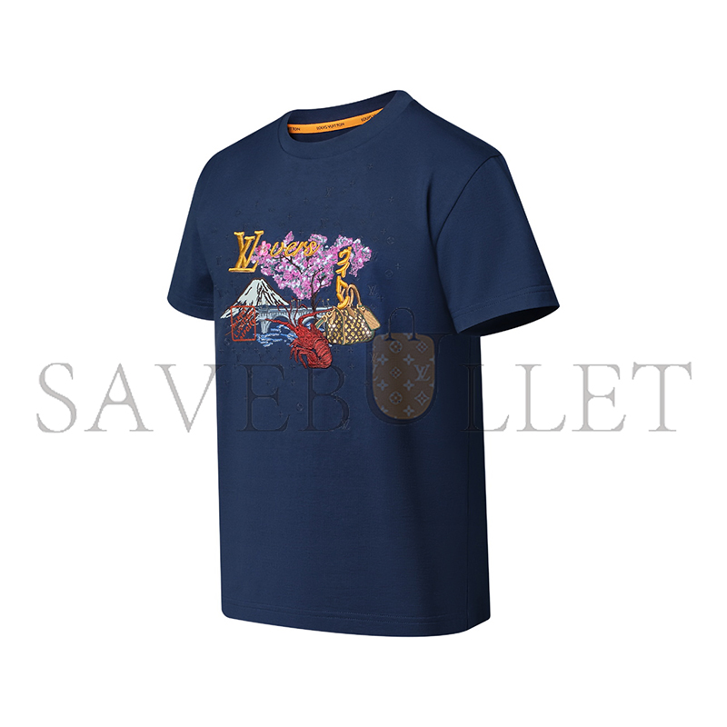 LOUIS VUITTON BESTICKTES T-SHIRT 1AIML0